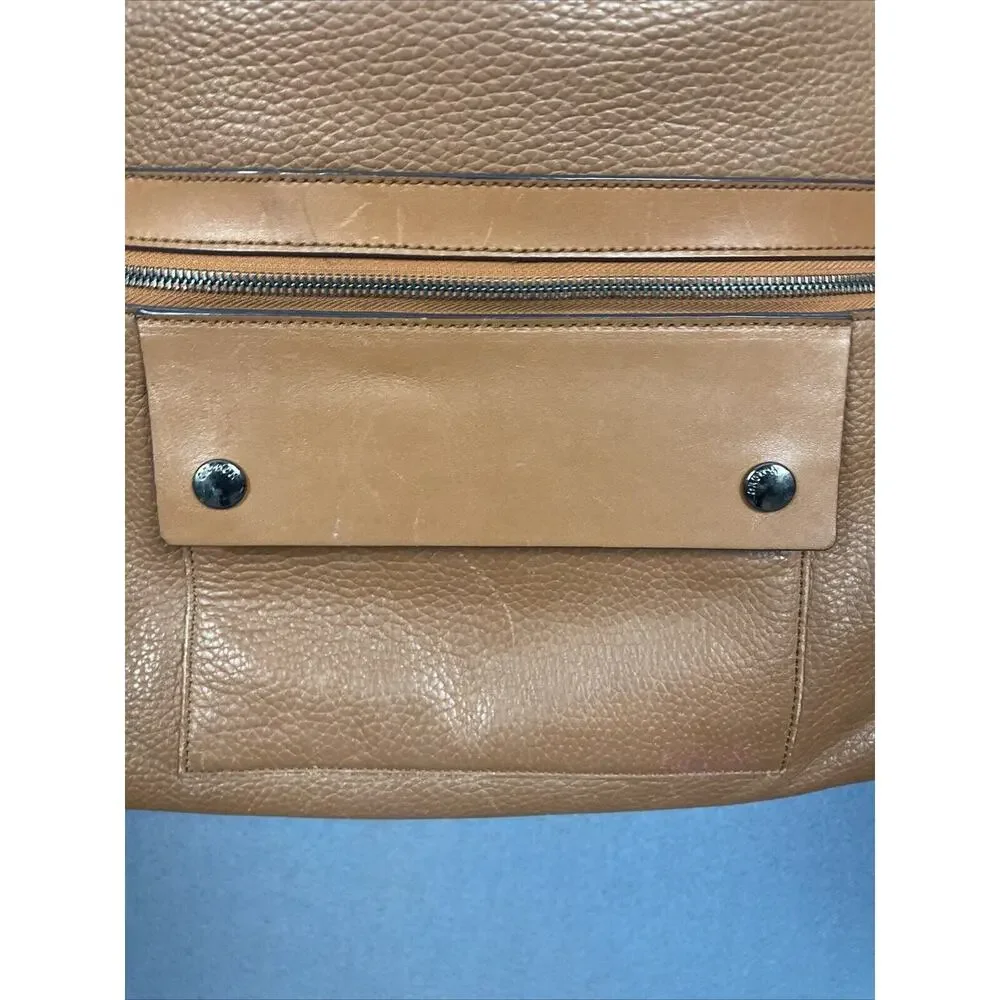 Oroton pebbled leather